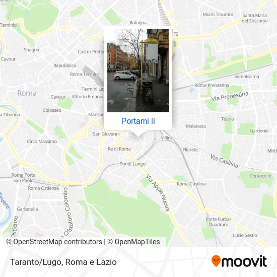 Mappa Taranto/Lugo