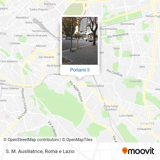 Mappa S. M. Ausiliatrice