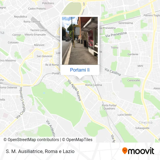 Mappa S. M. Ausiliatrice