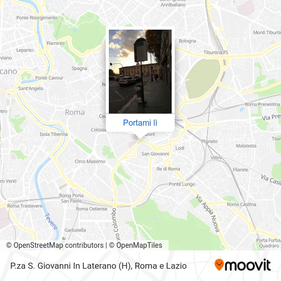 Mappa P.za S. Giovanni In Laterano (H)