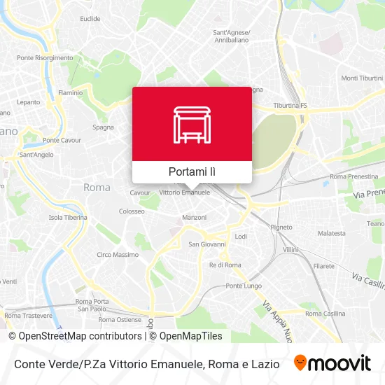 Mappa Conte Verde / P.Za Vittorio Emanuele