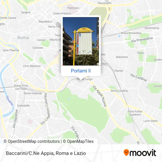 Mappa Baccarini/C.Ne Appia