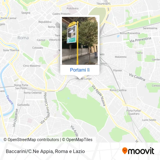 Mappa Baccarini/C.Ne Appia