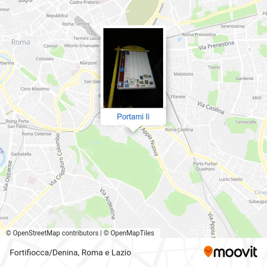 Mappa Fortifiocca/Denina