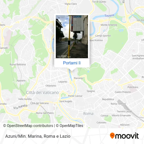 Mappa Azuni/Min. Marina