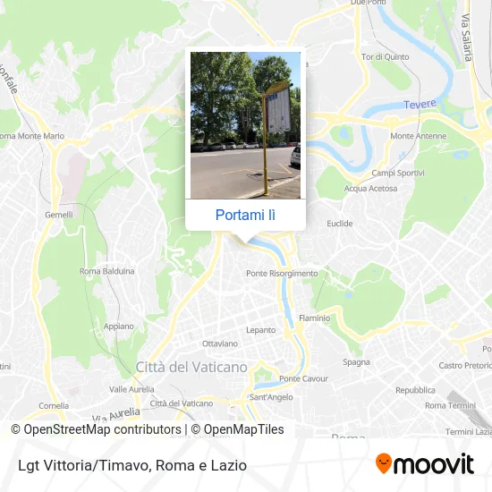 Mappa Lgt Vittoria/Timavo