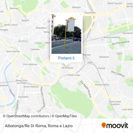 Mappa Albalonga/Re Di Roma