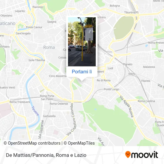 Mappa De Mattias/Pannonia