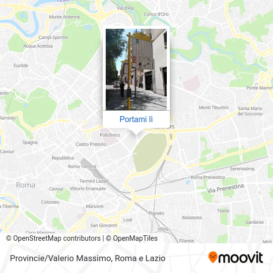 Mappa Provincie/Valerio Massimo