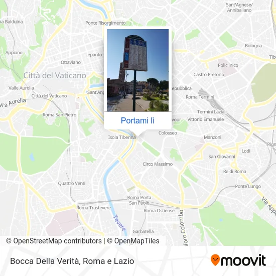 Mappa Bocca Della Verità