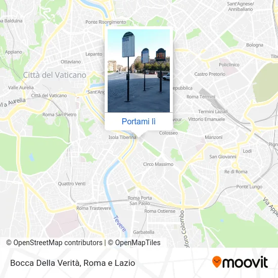 Mappa Bocca Della Verità