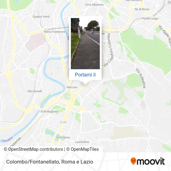 Mappa Colombo/Fontanellato