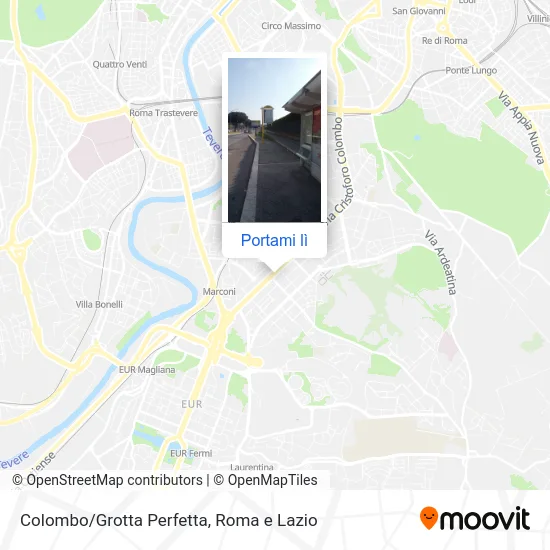 Mappa Colombo/Grotta Perfetta