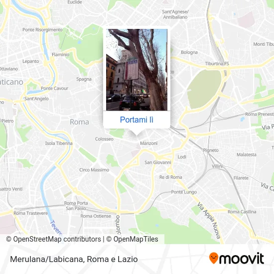 Mappa Merulana/Labicana