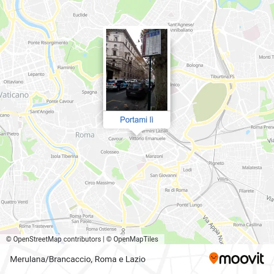 Mappa Merulana/Brancaccio