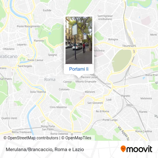 Mappa Merulana/Brancaccio