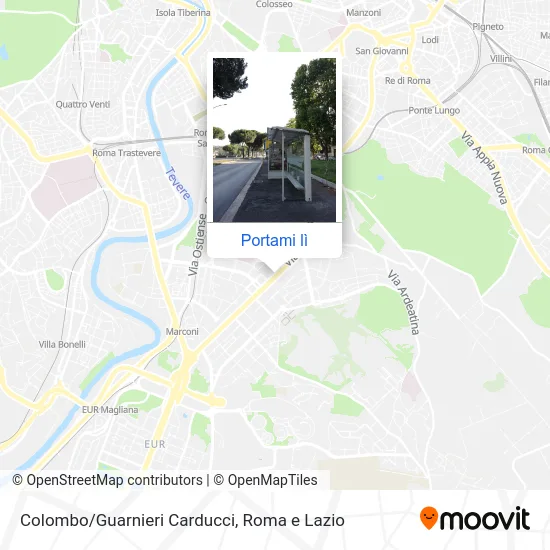 Mappa Colombo/Guarnieri Carducci