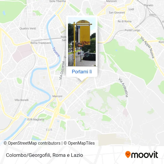 Mappa Colombo/Georgofili