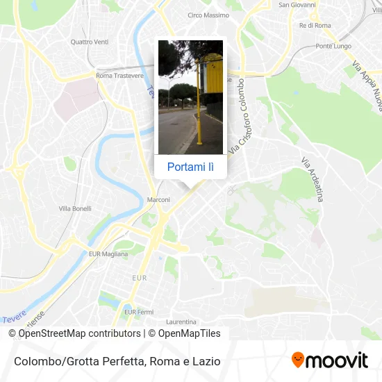 Mappa Colombo/Grotta Perfetta