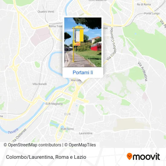 Mappa Colombo/Laurentina