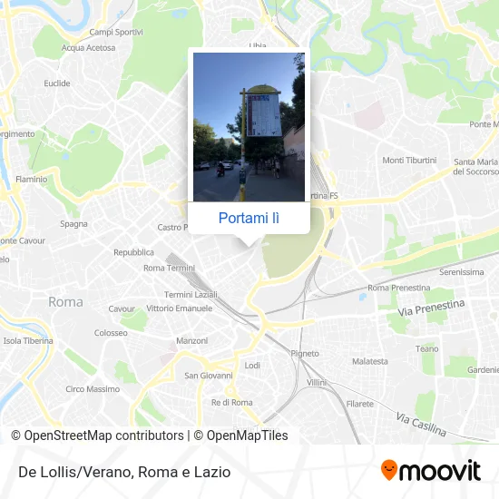 Mappa De Lollis/Verano