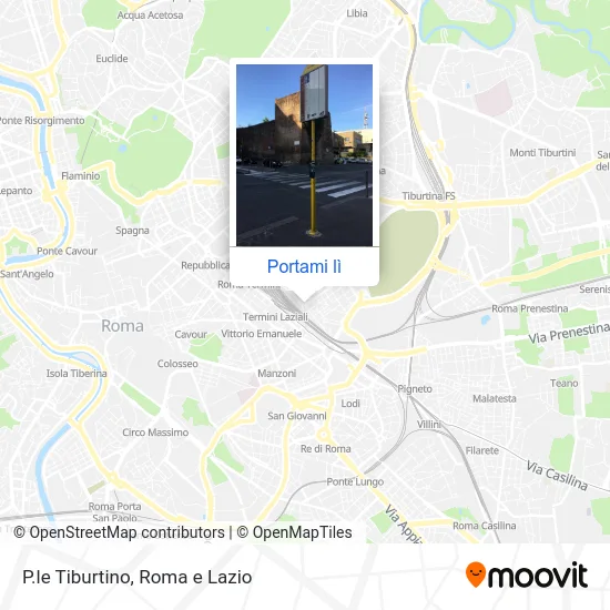 Mappa P.le Tiburtino