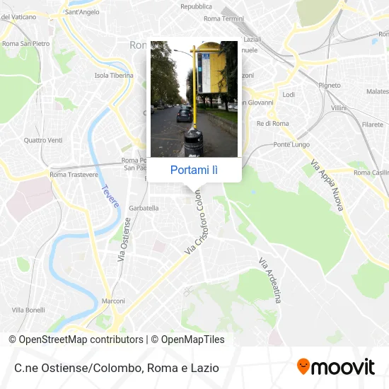 Mappa C.ne Ostiense/Colombo