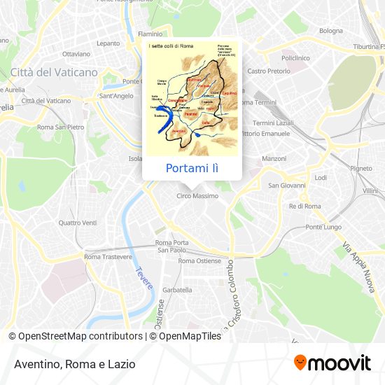 Mappa Aventino