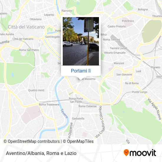 Mappa Aventino/Albania