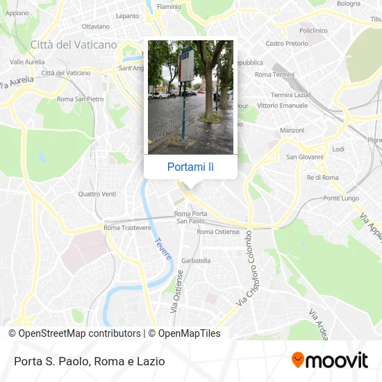 Mappa Porta S. Paolo
