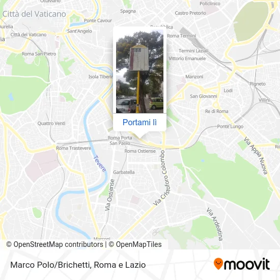 Mappa Marco Polo/Brichetti