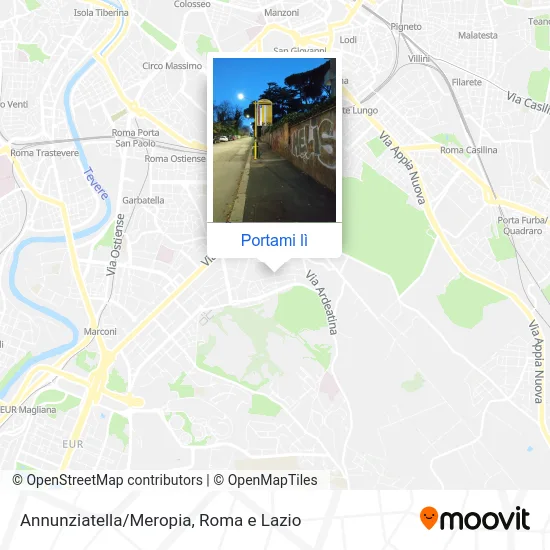 Mappa Annunziatella/Meropia