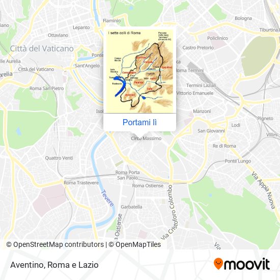Mappa Aventino