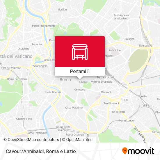 Mappa Cavour/Annibaldi