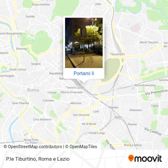 Mappa P.le Tiburtino