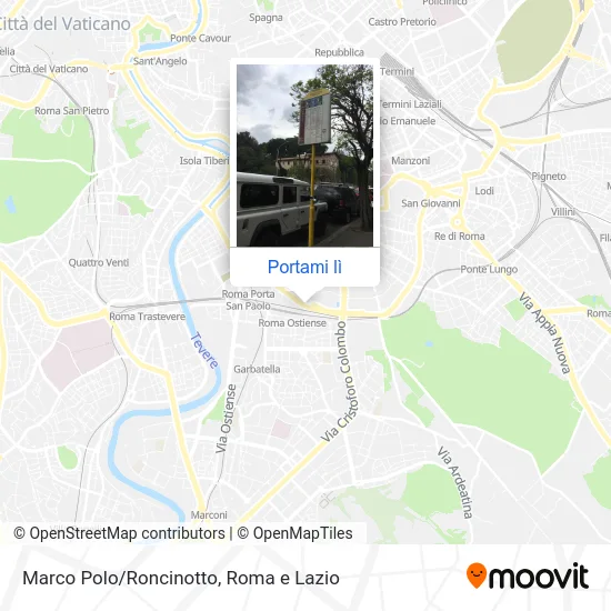 Mappa Marco Polo/Roncinotto