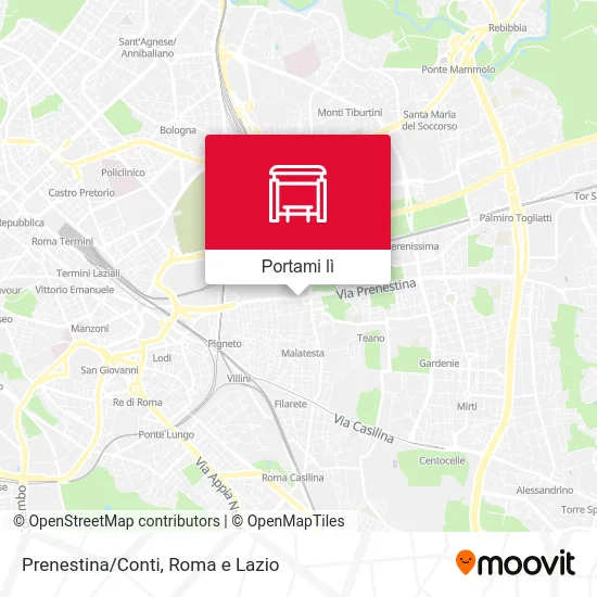 Mappa Prenestina/Conti