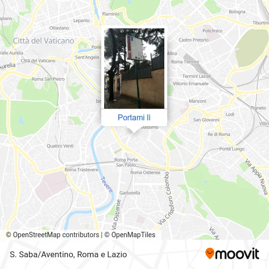Mappa S. Saba/Aventino