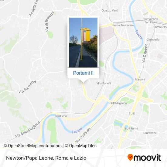 Mappa Newton/Papa Leone