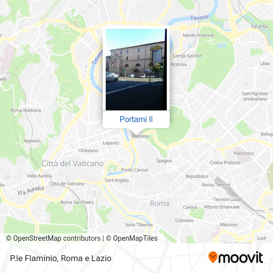 Mappa P.le Flaminio