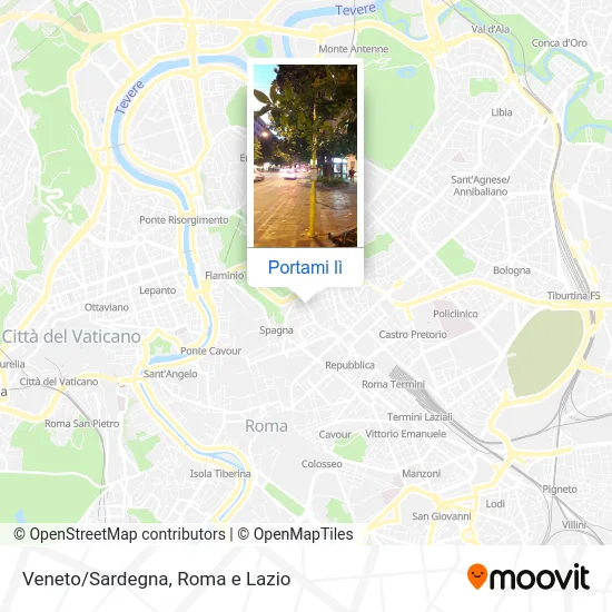 Mappa Veneto/Sardegna