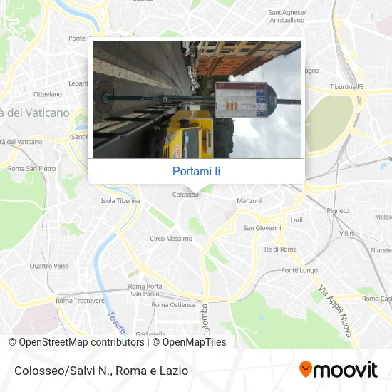 Mappa Colosseo/Salvi N.