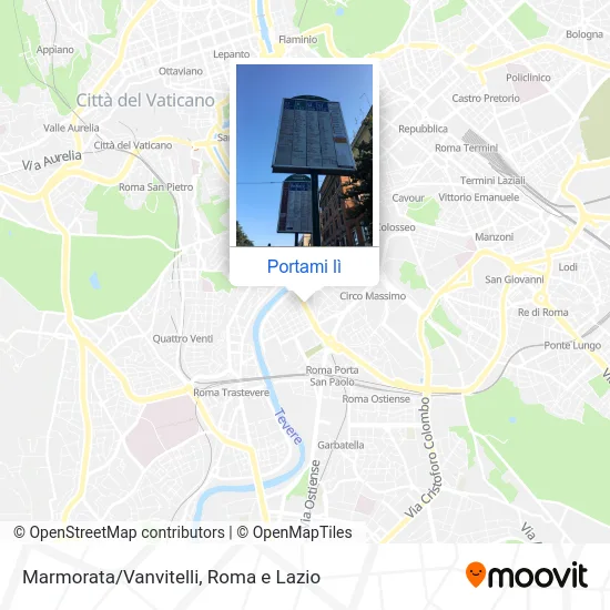 Mappa Marmorata/Vanvitelli