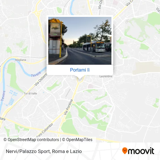 Mappa Nervi/Palazzo Sport