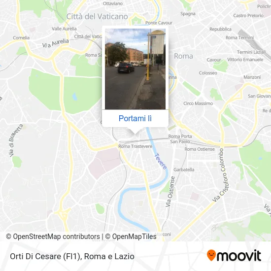 Mappa Orti Di Cesare (Fl1)