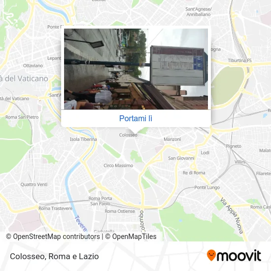 Mappa Colosseo