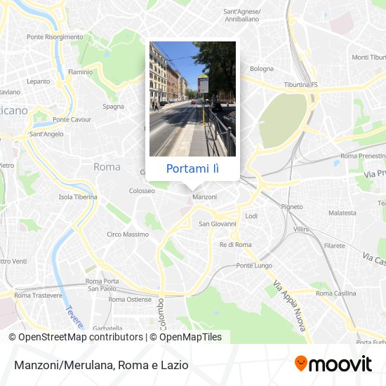 Mappa Manzoni/Merulana