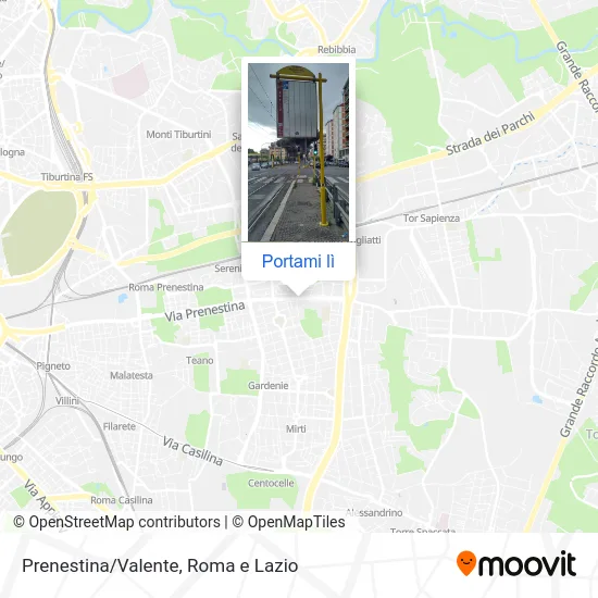 Mappa Prenestina/Valente