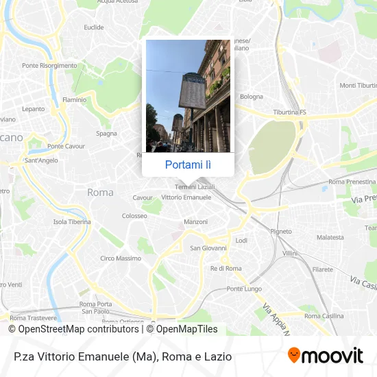 Mappa P.za Vittorio Emanuele (Ma)