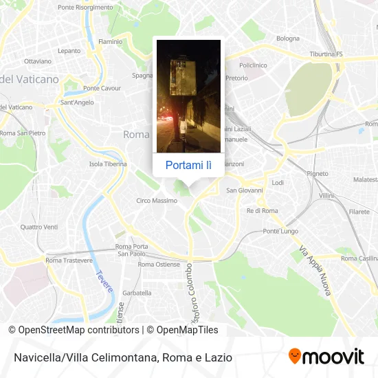 Mappa Navicella/Villa Celimontana